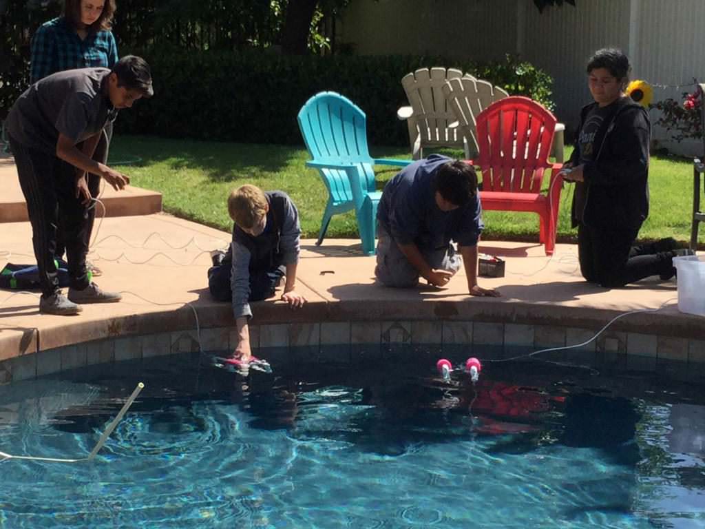 Rincon Middle School Photos (4) Underwater Remotely Operated Vehicle
