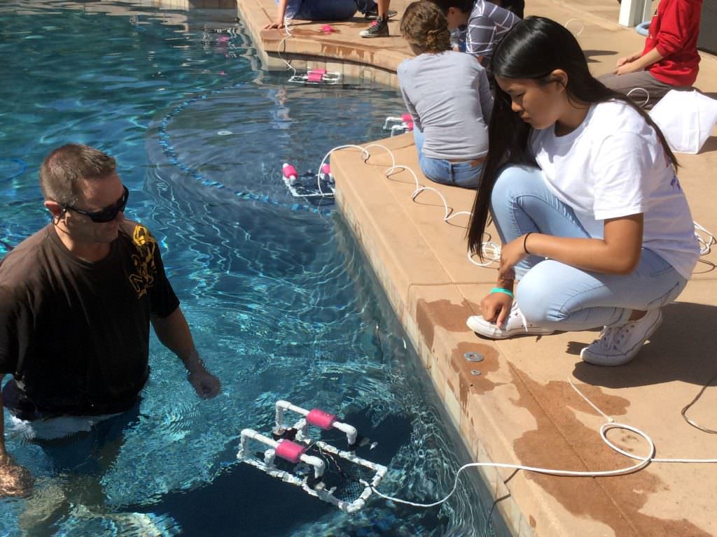 Rincon Middle School Photos (5) Underwater Remotely Operated Vehicle